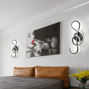 LED Wall Light: Modern Black/White Lamps for Living Room & Bedroom