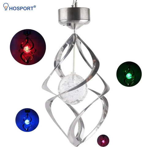Solar Wind Chime Lights