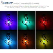 Solar Wind Chime Lights