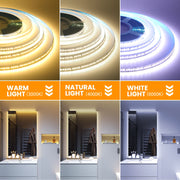 LED Strip Light 220V (10-50m) - High Brightness Home Lighting