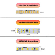 LED Strip Light 220V (10-50m) - High Brightness Home Lighting