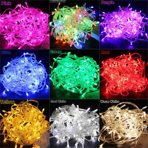 LED String Lights: Indoor & Outdoor Fairy Lights for Christmas & Decor