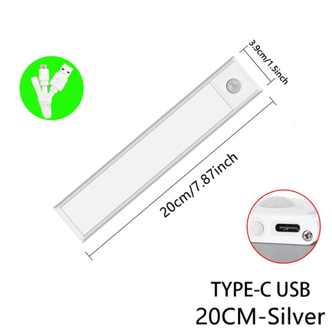 Motion Sensor LED Under Cabinet Lights | Magnetic Closet & Kitchen Night Lights