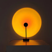 Sunset Lamp: Aesthetic LED Projector for Room Decor & Photos