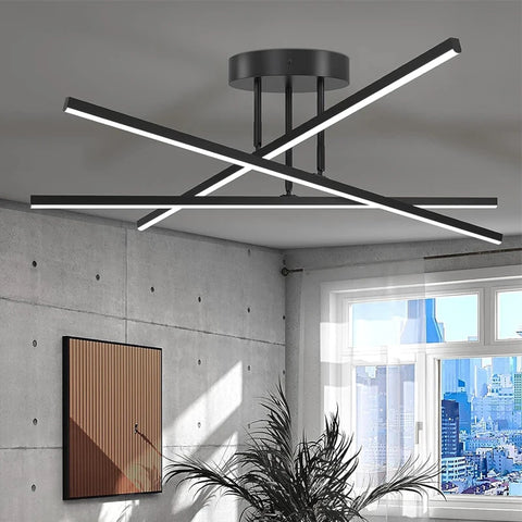 Minimalist LED Ceiling Light - Modern Bedroom & Living Room Lamp