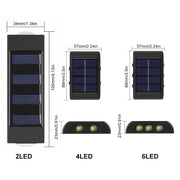 Solar LED Wall Lights