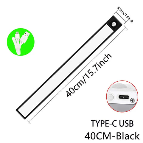 Motion Sensor LED Under Cabinet Lights | Magnetic Closet & Kitchen Night Lights