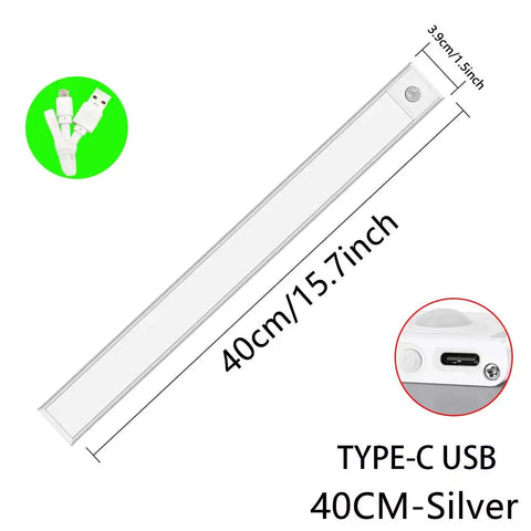 Motion Sensor LED Under Cabinet Lights | Magnetic Closet & Kitchen Night Lights