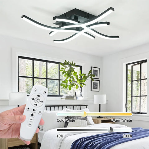 Modern Ceiling Lamp for Home, Living Room, Dining, Bedroom with LED Panel Light