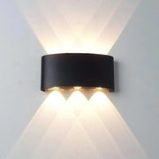 White LED Wall Sconces - Modern Indoor/Outdoor Up Down Lights