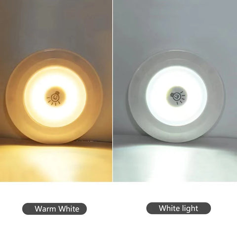 Battery LED Under Cabinet Lighting | Dimmable, Remote | Closet, Wardrobe, Bathroom