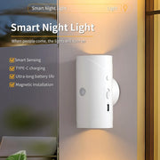 Luz Noturna LED Recarregável com Sensor | Magnética | 3 Modos