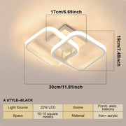 LED Ceiling Light | Modern Aisle & Hallway Lamp | Surface Mounted Fixture