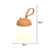 LED Night Light USB Lamp | Touch Control Bedside Lighting