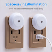 LED Night Light with Dusk to Dawn Sensor | Indoor Wall Lamp for Bedroom, Bathroom, Hallway