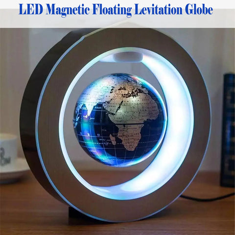 Magnetic Levitation Globe Lamp - LED World Map - Novelty Gift