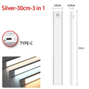 LED Motion Sensor Cabinet Light - Wireless USB Wardrobe Lamp