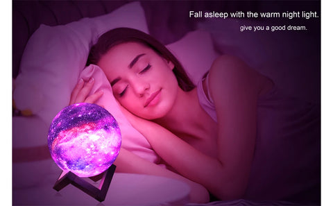 ZK20 3D Moon Lamp | Galaxy Night Light