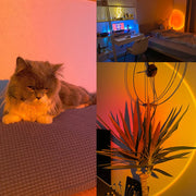 Sunset Lamp: Aesthetic LED Projector for Room Decor & Photos