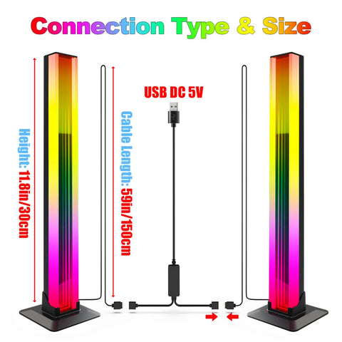 Abyss Lamp RGB LED: Bluetooth Ambient Light for Gaming & Room Decor