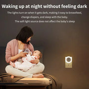LED Night Light with Dusk to Dawn Sensor | Indoor Wall Lamp for Bedroom, Bathroom, Hallway