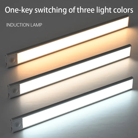 Motion Sensor LED Under Cabinet Lights | Magnetic Closet & Kitchen Night Lights