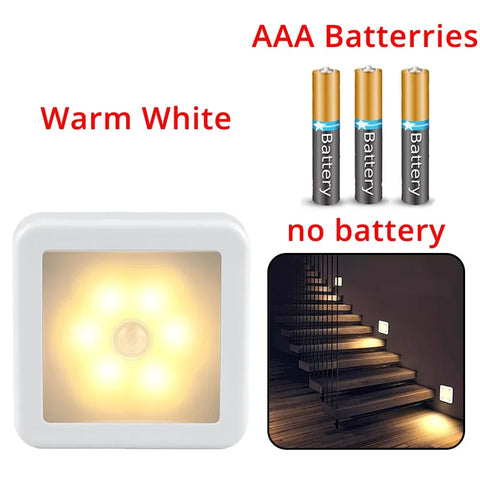 Battery & USB Motion Sensor Night Light