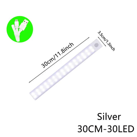 Motion Sensor LED Under Cabinet Lights | Magnetic Closet & Kitchen Night Lights