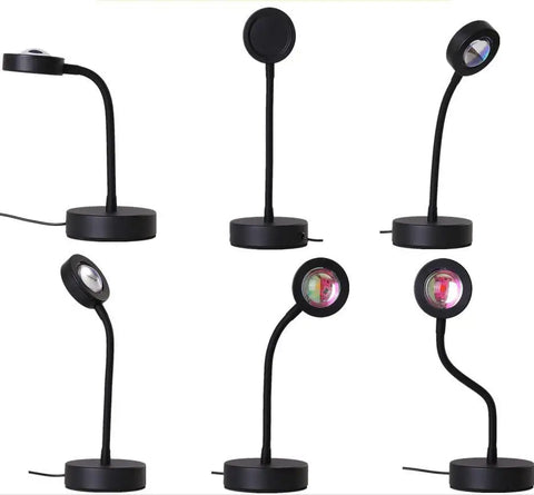 Sunset Lamp: Aesthetic LED Projector for Room Decor & Photos