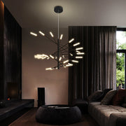 Luxury LED Fireworks Ceiling Light | Dimmable Modern Pendant for Living Room