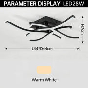 Modern Ceiling Lamp for Home, Living Room, Dining, Bedroom with LED Panel Light