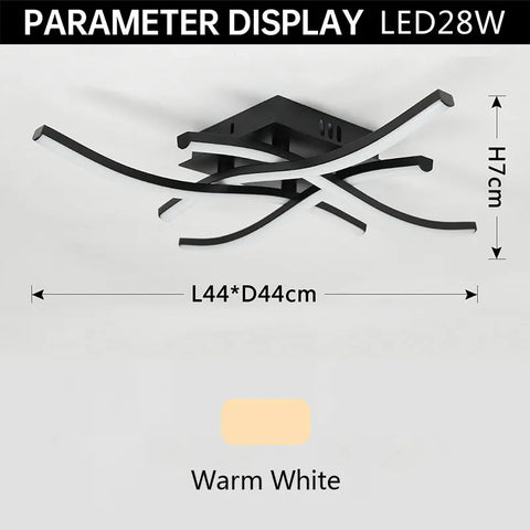 Modern Ceiling Lamp for Home, Living Room, Dining, Bedroom with LED Panel Light