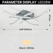 Modern Ceiling Lamp for Home, Living Room, Dining, Bedroom with LED Panel Light