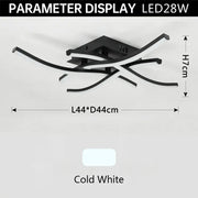 Modern Ceiling Lamp for Home, Living Room, Dining, Bedroom with LED Panel Light