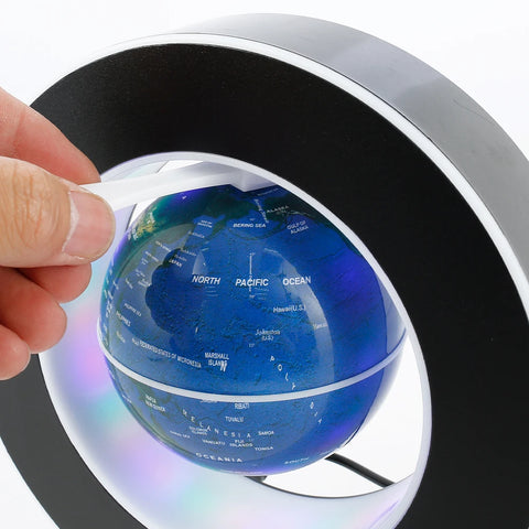 Magnetic Levitation Globe Lamp - LED World Map - Novelty Gift