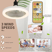 Smart Ceiling Fan with Light & Remote