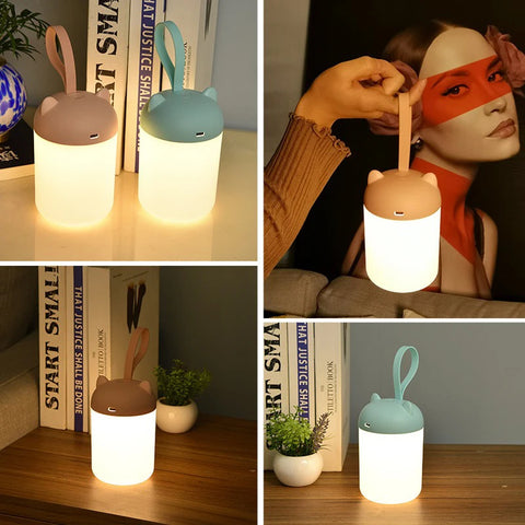 LED Night Light USB Lamp | Touch Control Bedside Lighting