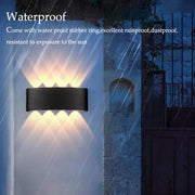 Modern Up Down LED Wall Light for Indoor & Outdoor Use