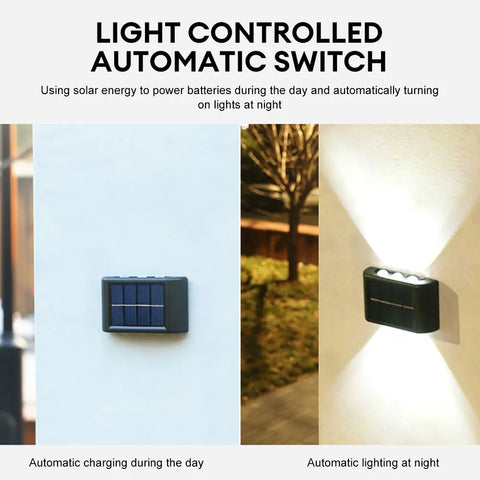 Solar LED Wall Lights