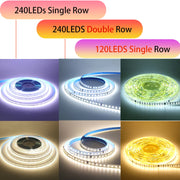 LED Strip Light 220V (10-50m) - High Brightness Home Lighting
