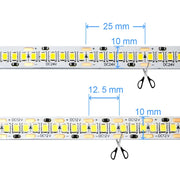 240LED/m 2835 LED Strip | DC12V/24V | 5M RGB High Brightness Home Light