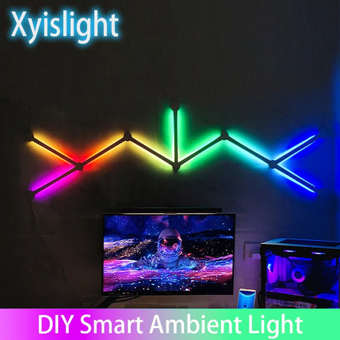 Splicing RGB Smart Wall Light