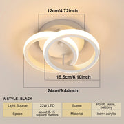 LED Ceiling Light | Modern Aisle & Hallway Lamp | Surface Mounted Fixture