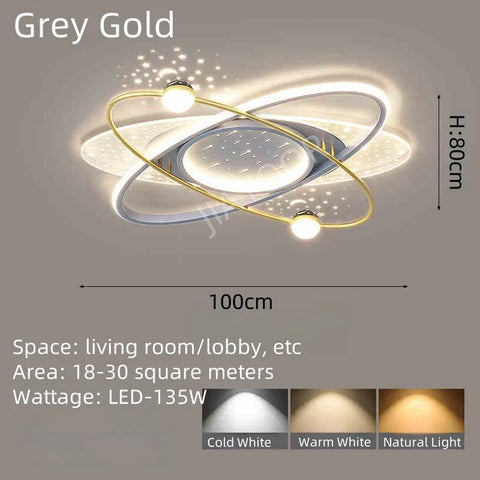 Luxury LED Ceiling Lights for Kids & Bedrooms - Starry Sky Projection