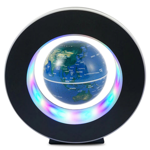 Magnetic Levitation Globe Lamp - LED World Map - Novelty Gift