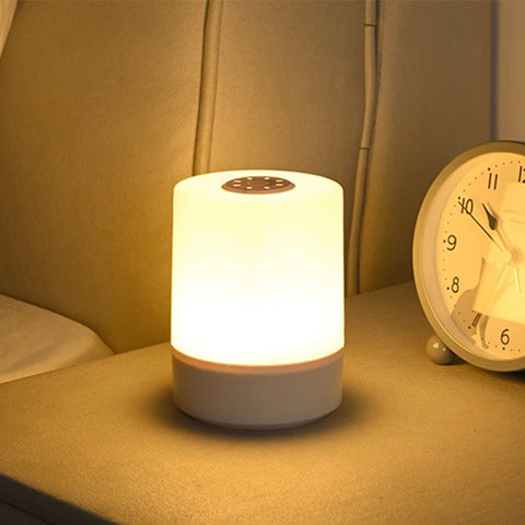 Dimmable Touch Lamp for Nightstand & Desk | LED Charging Table Light