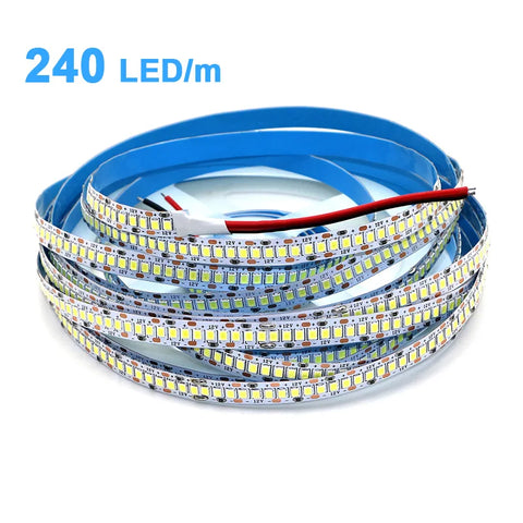 240LED/m 2835 LED Strip | DC12V/24V | 5M RGB High Brightness Home Light