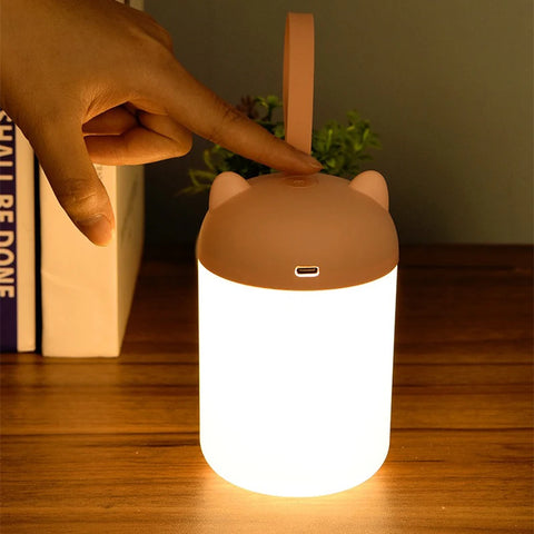 LED Night Light USB Lamp | Touch Control Bedside Lighting