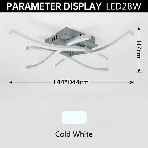 Modern Ceiling Lamp for Home, Living Room, Dining, Bedroom with LED Panel Light