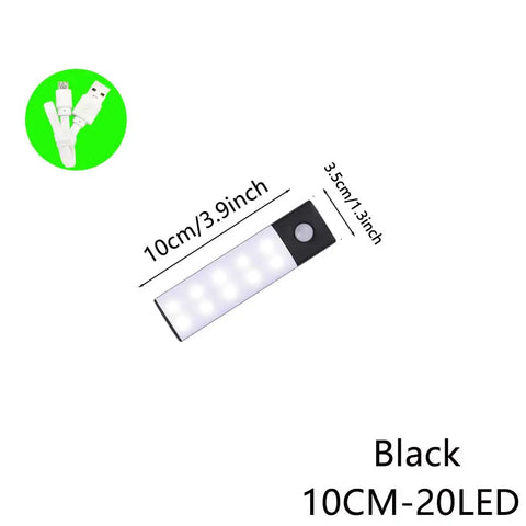Motion Sensor LED Under Cabinet Lights | Magnetic Closet & Kitchen Night Lights